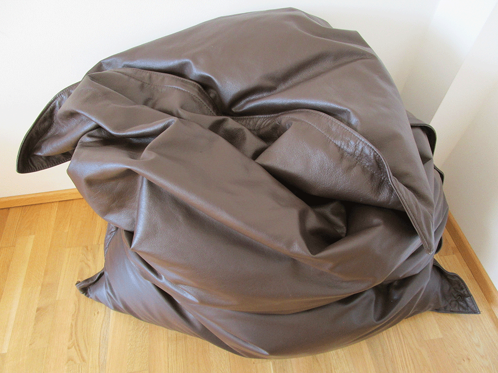 QSack Bohème Leder Sitzsack Test