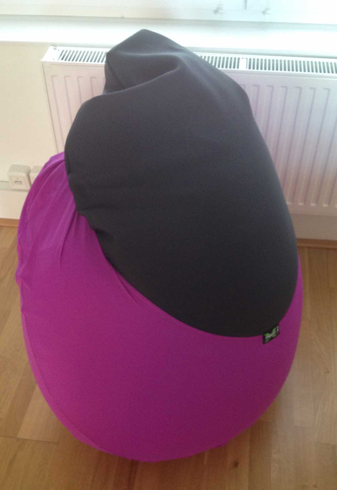 XPouf X-Drop Sitzsack Test lila